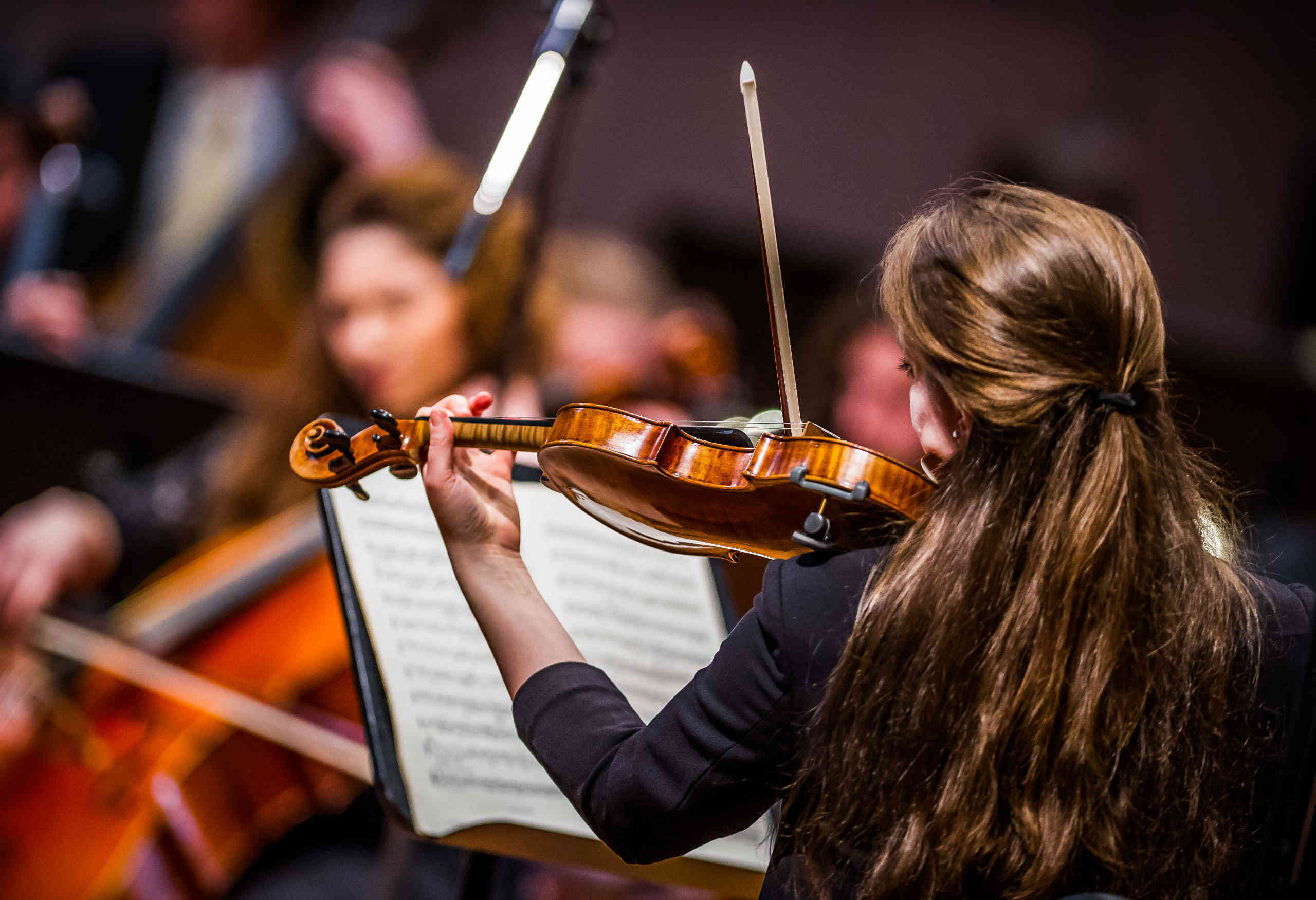 Geigerin am Brahms Festival in Lübeck